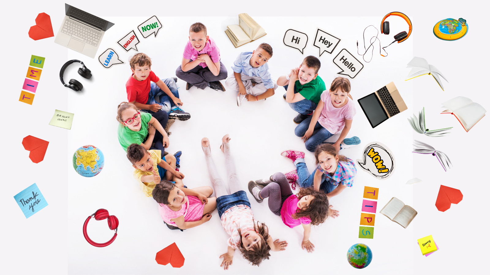 atividades divertidas para ensinar inglês para crianças de 4 a 7 anos no Brasil em casa